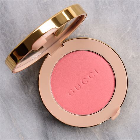 powder pink and taupe gucci|Gucci Beauty Radiant Pink (03) Luminous Matte Blush Review.